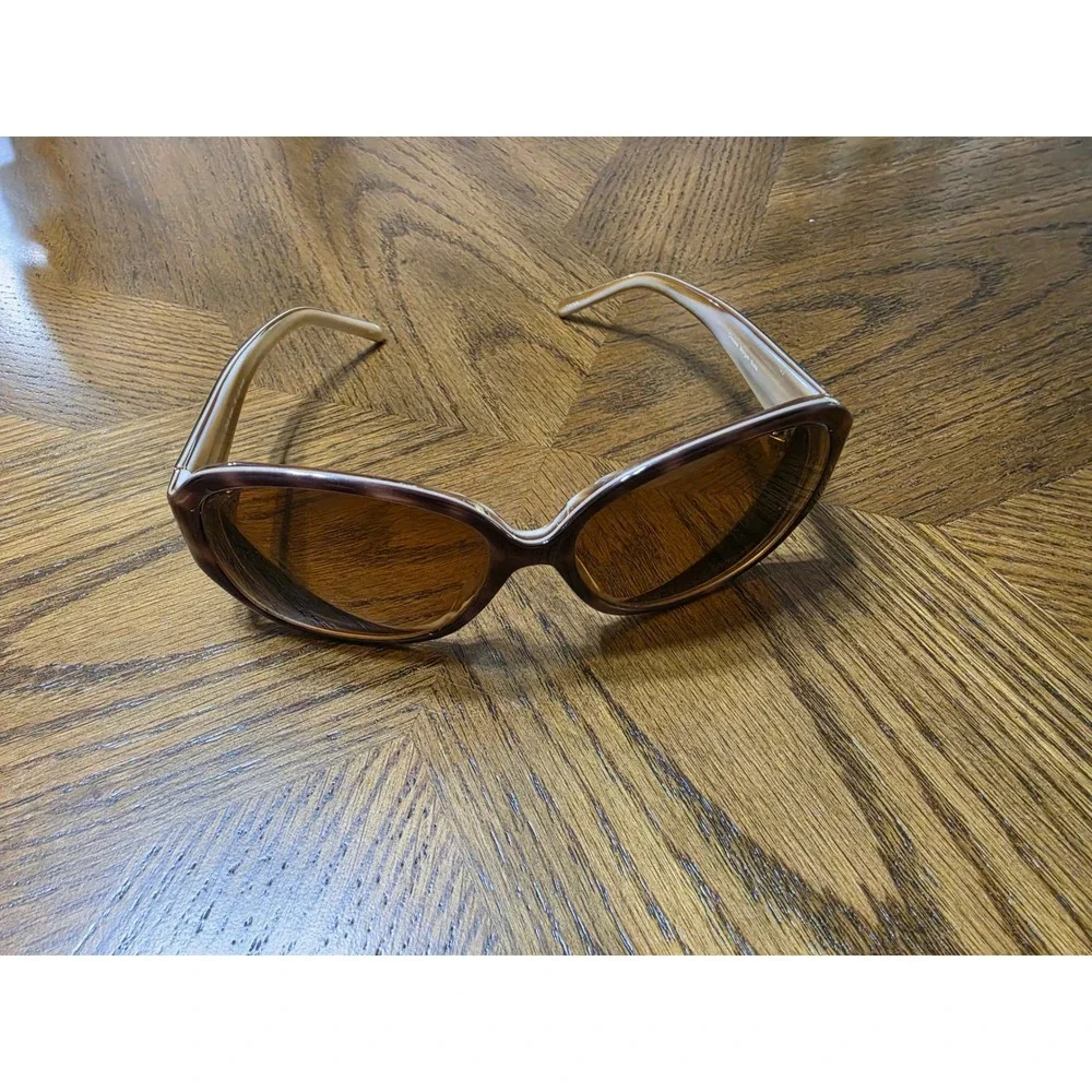 Chelsea Morgan Suns CMS 1009 YG Brown Tortoise Oversized Sunglasses